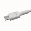 KABEL USB-C / USB-C Greencell PowerFlex 200cm PD 100W biały silikonowy